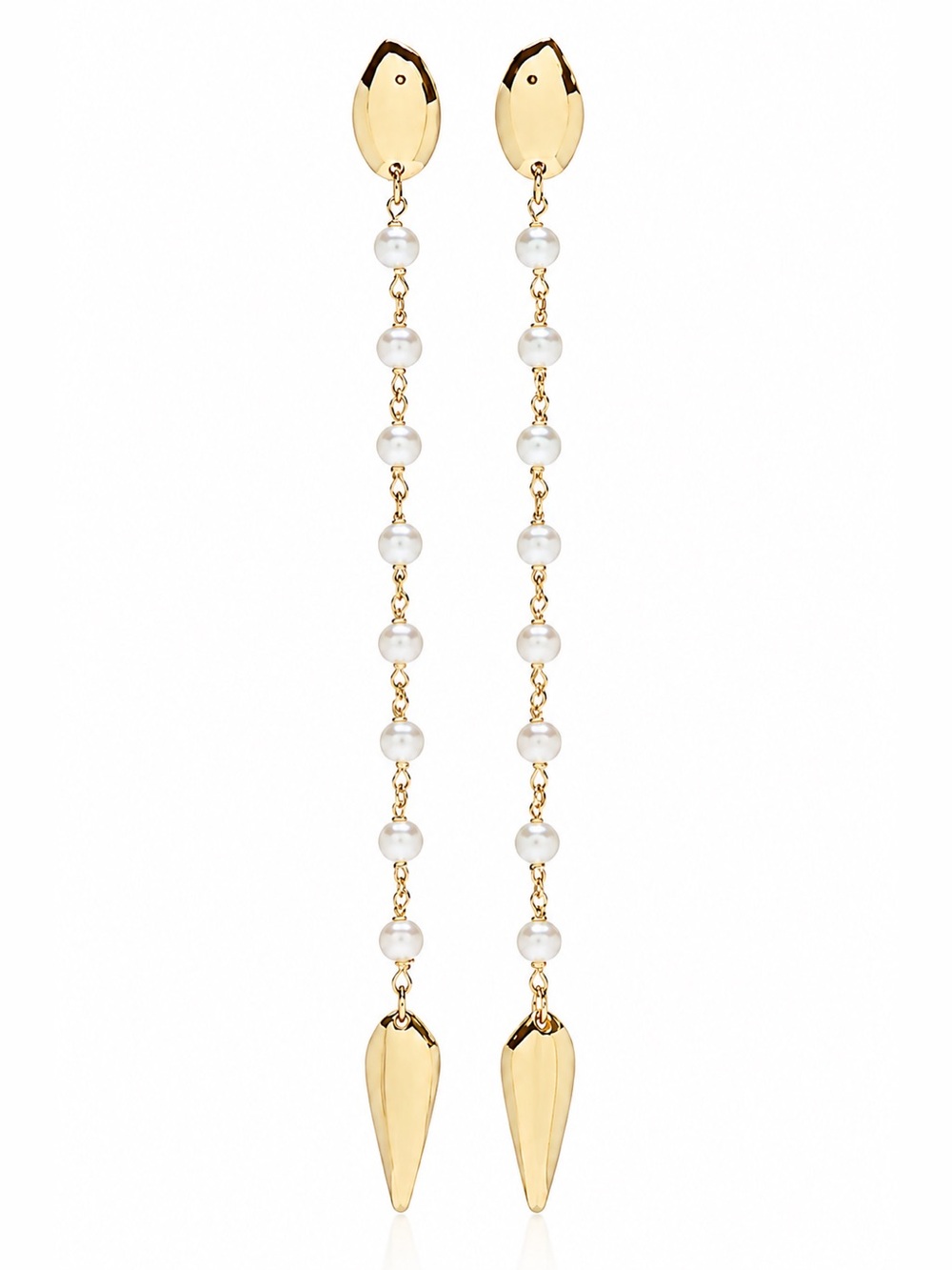 Tory Burch Snake Linear earring.